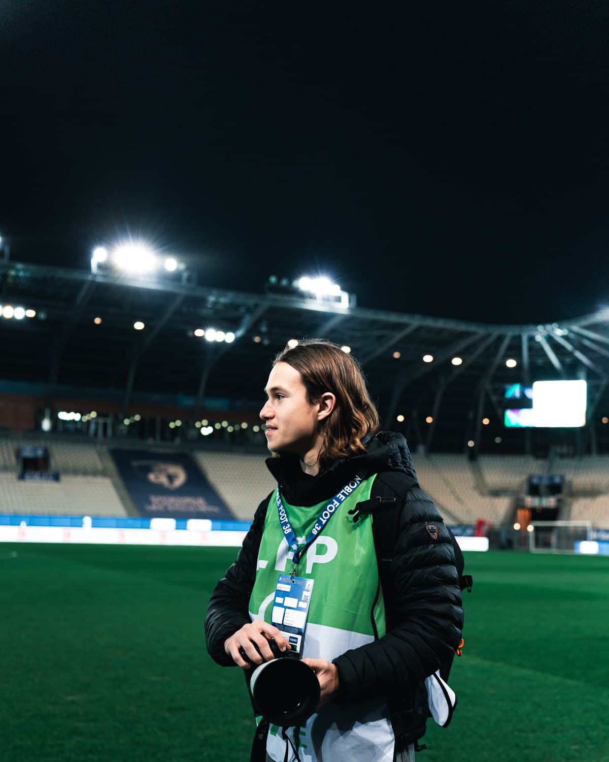 Nicolas Canesi, cofondateur de SHOOTR, photographe accrédité en stade